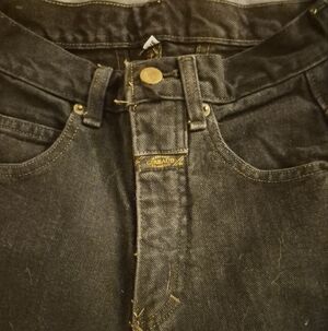 Marithe Francois Girbaud Black Cropped Jeans